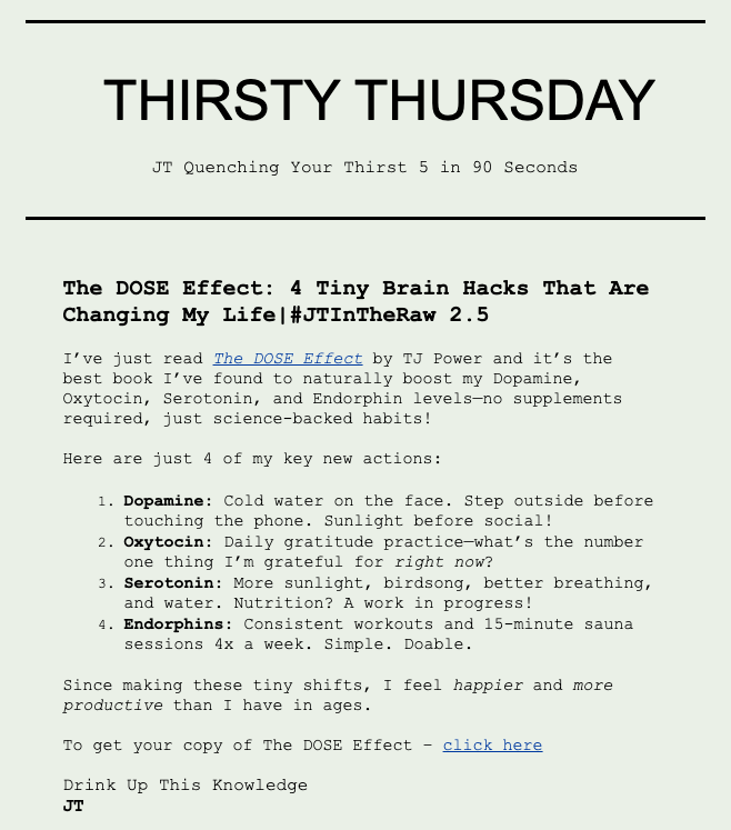 Thirsty Thursday 5