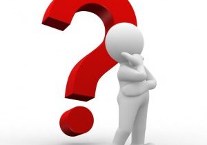 3d human with a red question mark