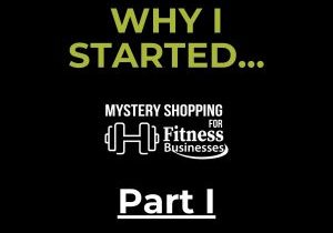 Why I Started Part I
