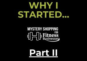 Why I Started Part II