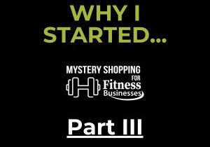Why I Started Part III