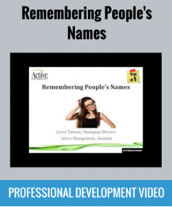 remembering peoples names