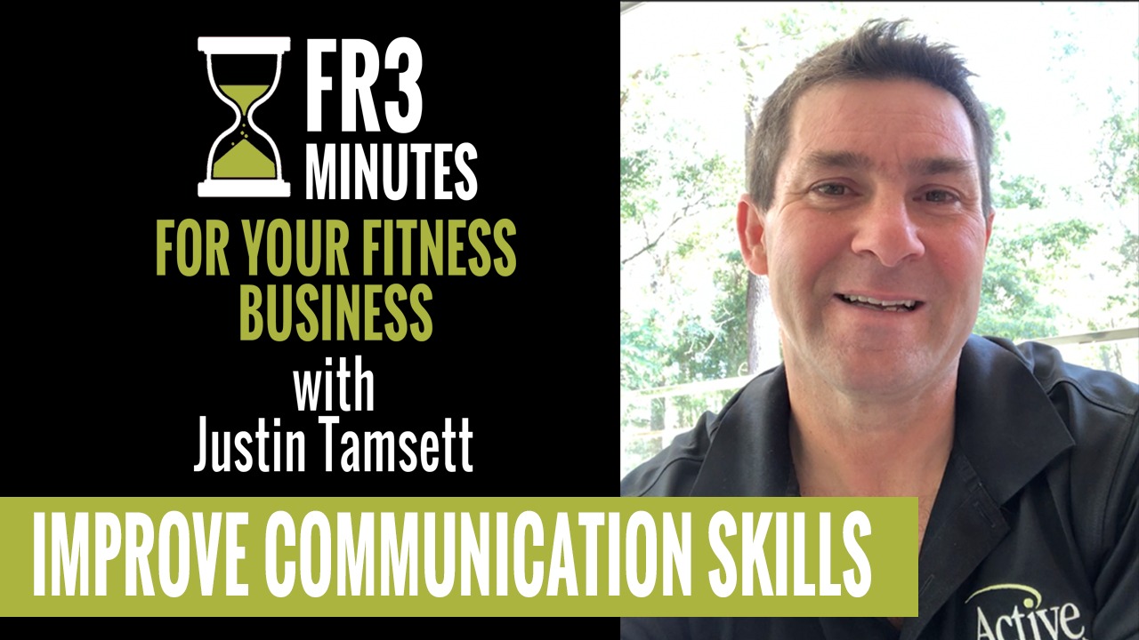 FR3 Minutes #7 | Maximising Your Personal Message in 3 Minutes