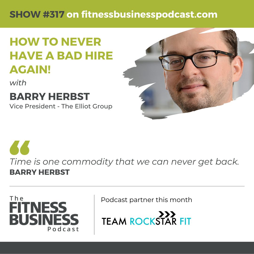 Learnings From Barry Herbst on The Fitness Business Podcast