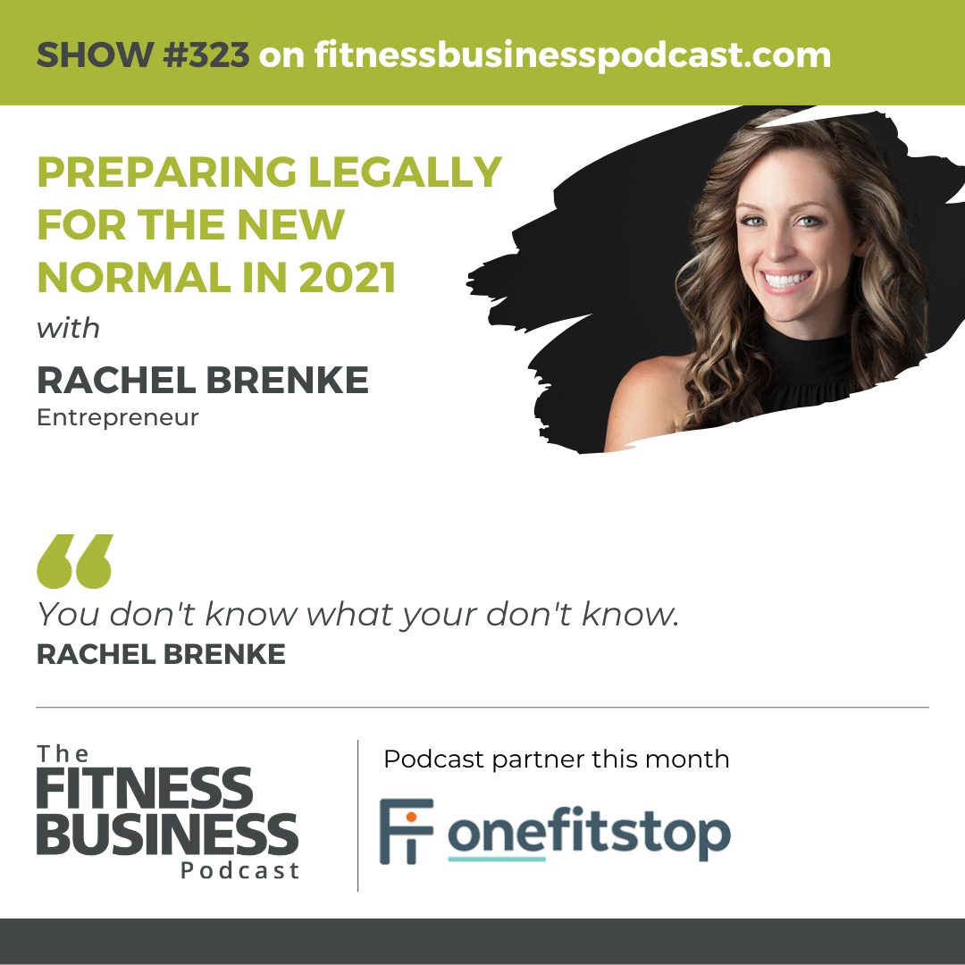 Learnings From Rachel Brenke on The Fitness Business Podcast