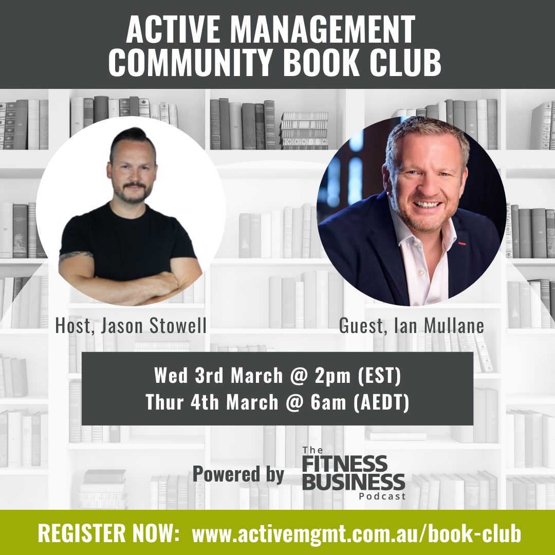 Active Management Community Book Club Meeting | The Fitness Future: Rules of Engagement by Ian Mullane