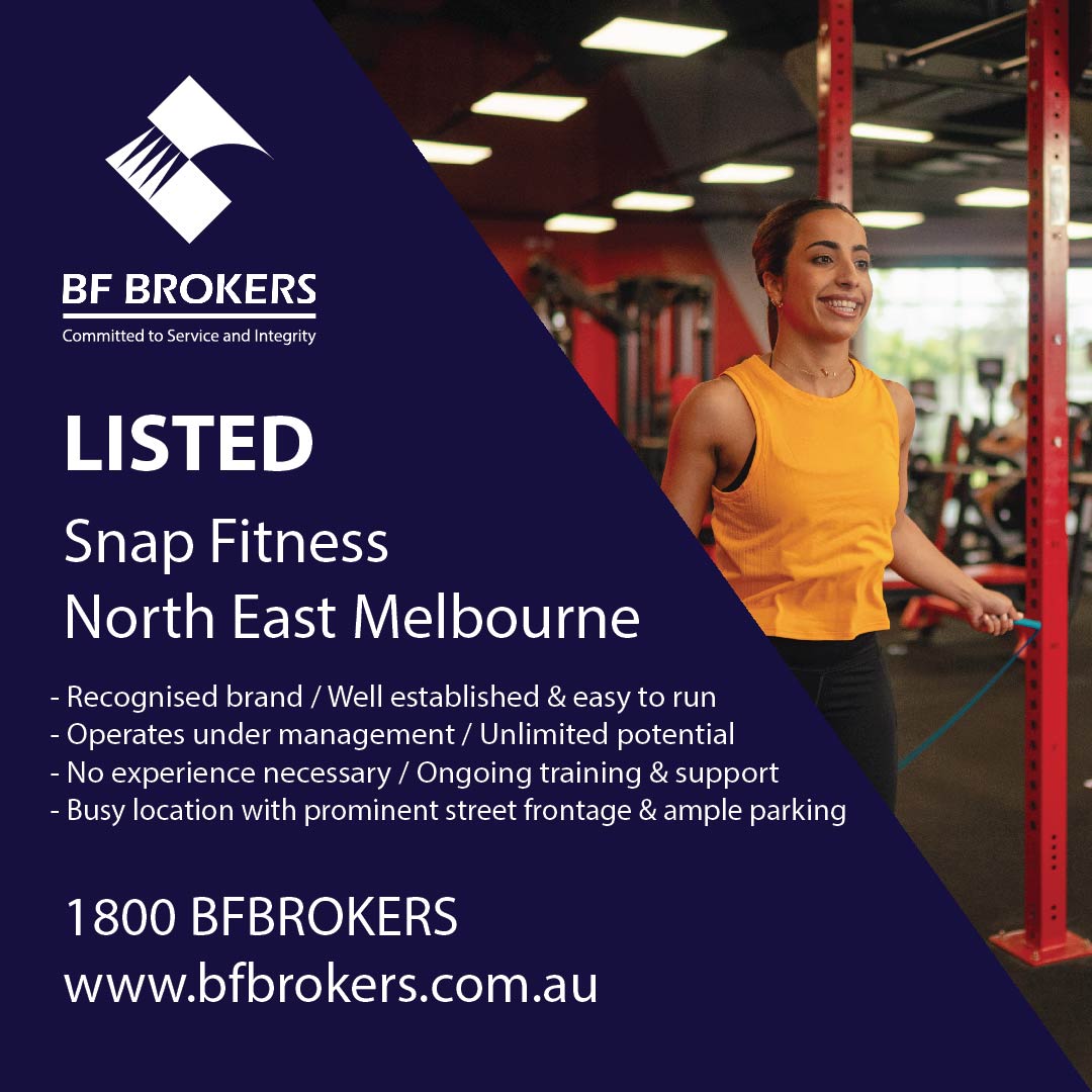 Business For Sale: Snap Fitness North East Melbourne
