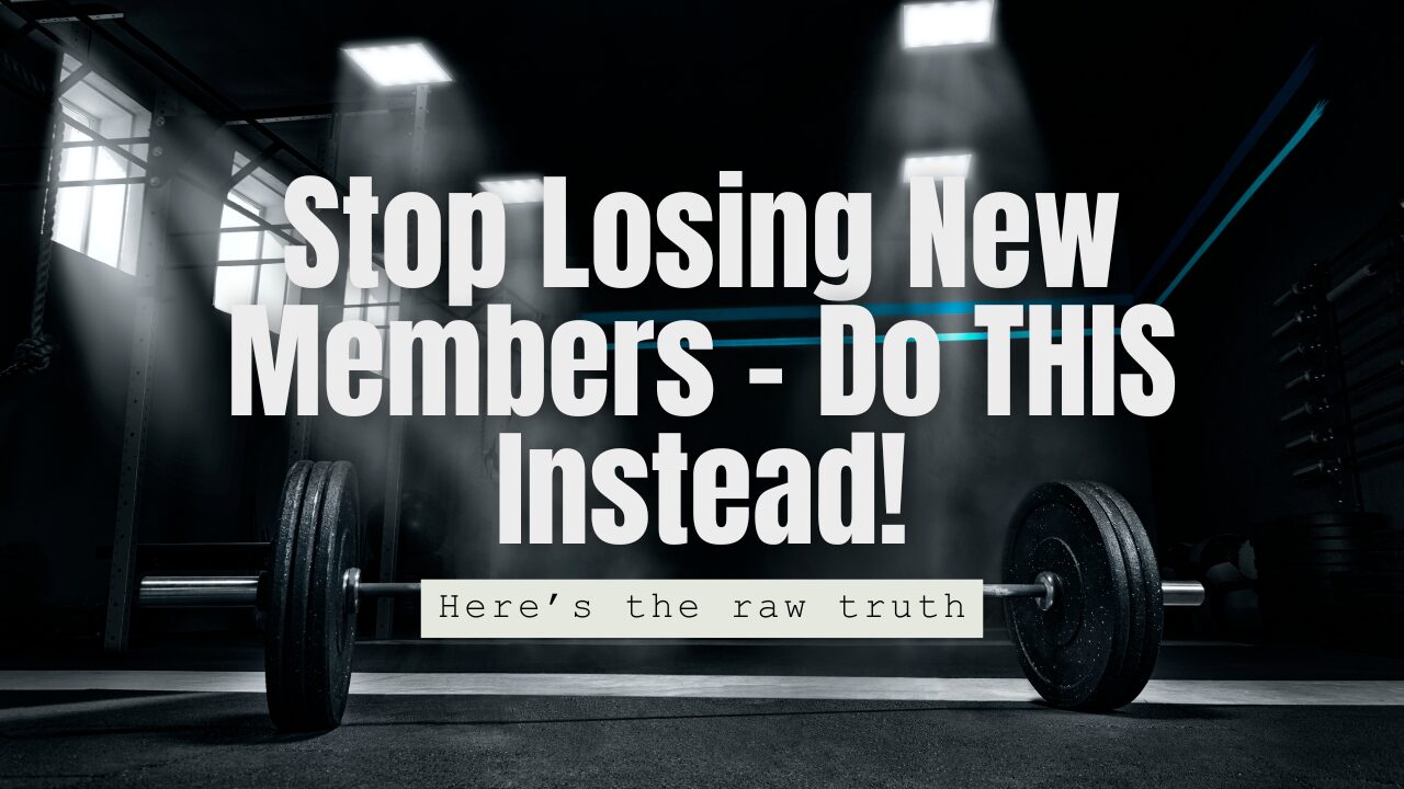 Stop Losing New Members – Do THIS Instead!