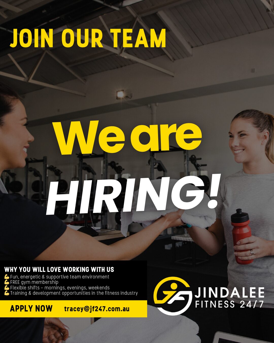 Position Vacant For A Marketing Assistant At Jindalee Fitness
