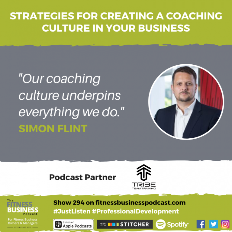 Learnings From Simon Flint The Fitness Business Podcast